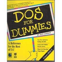 DOS for Dummies by Gookin, Dan Paperback Book