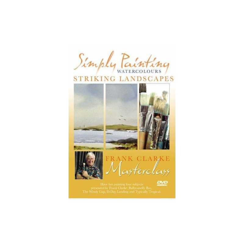 Simply Painting Watercolours, Striking Landscapes, Frank Clarke M... - DVD 10VG