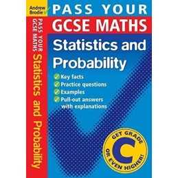 Pass your GCSE Maths: Probability and Statistics by Andrew Brodie Paperback The