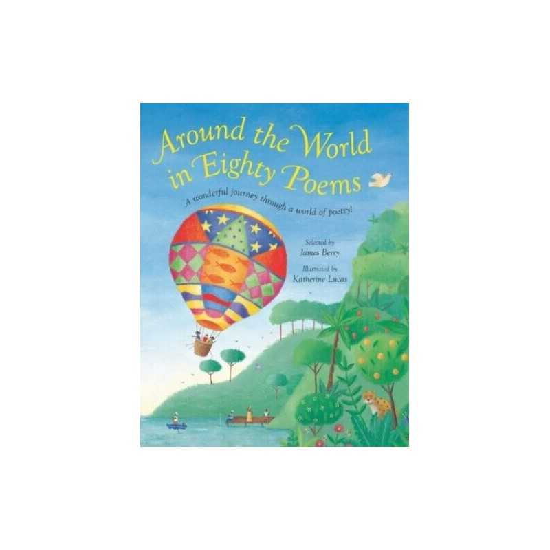 Around the World in 80 Poems by Berry, James Paperback Book