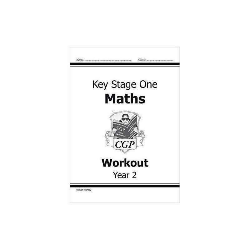 KS1 Maths Workout - Year 2 (CGP KS1 Maths) by Hartley, William Paperback Book