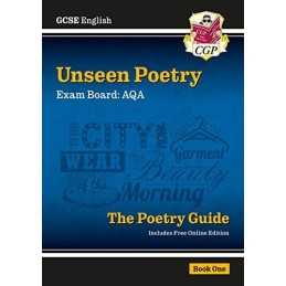 New Grade 9-1 GCSE English Literature AQA Unseen Poetry Guide - ... by CGP Books