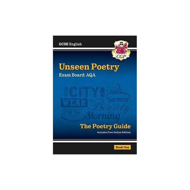 New Grade 9-1 GCSE English Literature AQA Unseen Poetry Guide - ... by CGP Books