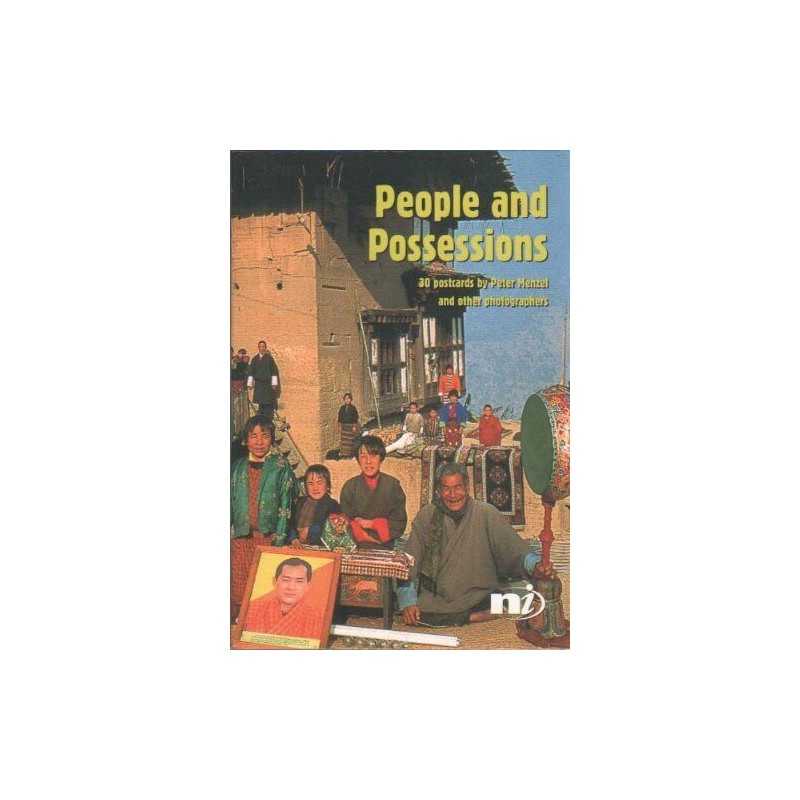 People and Possessions: card Book by Menzel, Peter card book or pack The