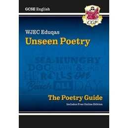 New Grade 9-1 GCSE English Literature WJEC Eduqas Unseen Poetry ... by CGP Books