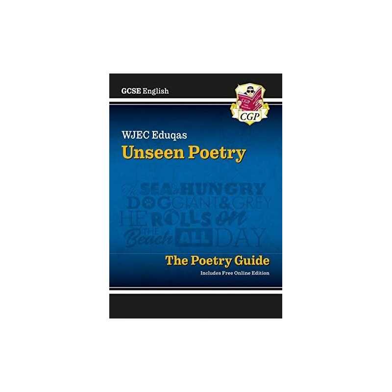New Grade 9-1 GCSE English Literature WJEC Eduqas Unseen Poetry ... by CGP Books