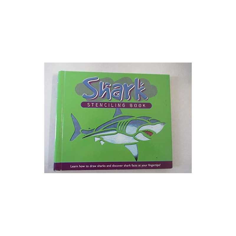 Shark Stenciling Book by Lucy Bater Book
