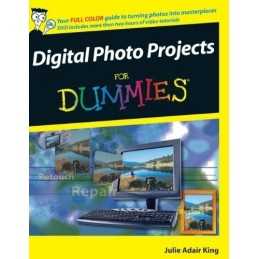 Digital Photo Projects For Dummies by King, Julie Adair Paperback Book