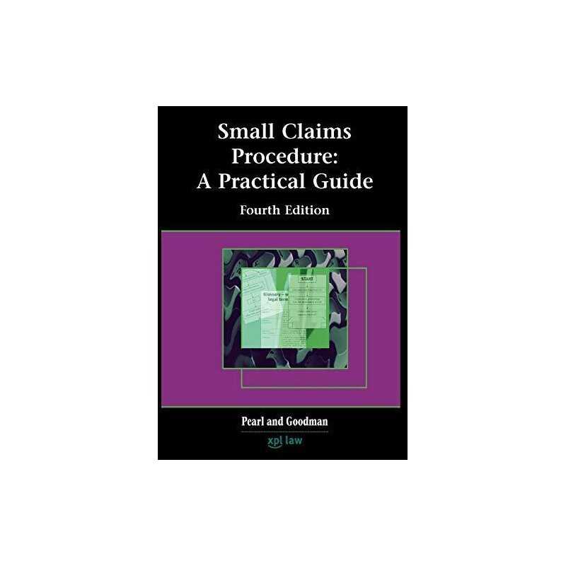 Small Claims Procedure: a Practical Guide by Andrew Goodman Paperback Book The