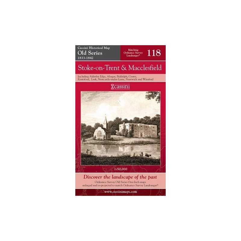 Stoke-on-Trent Sheet map, folded Book