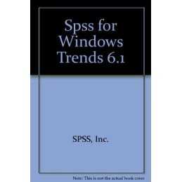 SPSS Trends 6.1, SPSS, Inc.