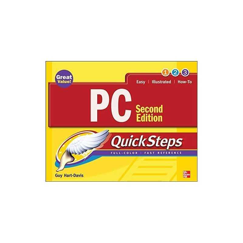 PC QuickSteps, Second Edition by Hart-Davis, Guy Paperback Book  Fast