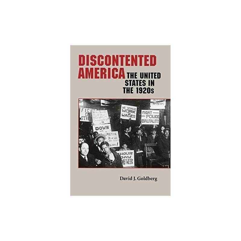 Discontented America: The United St..., Goldberg, David