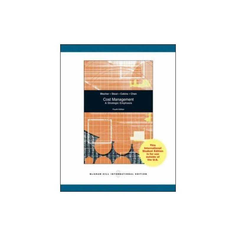 Cost Management: A Strategic Emphasis, Chen, Kung
