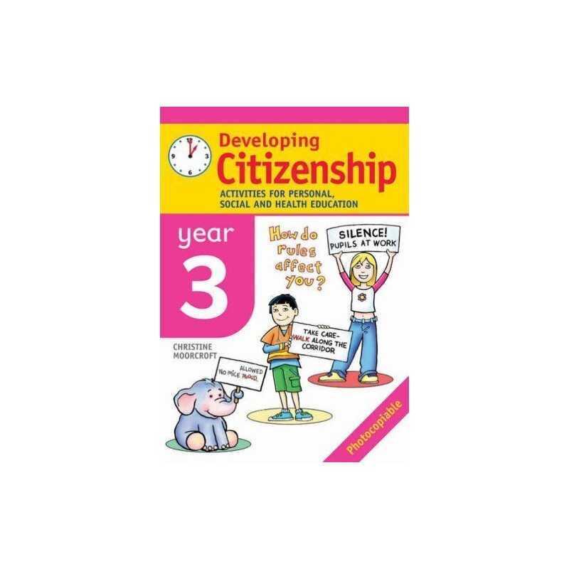 Developing Citizenship. Year 3: Activities ... by Moorcroft, Christine Paperback