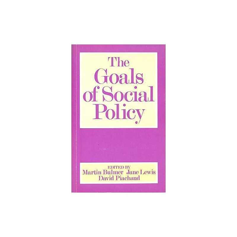 The Goals of Social Policy
