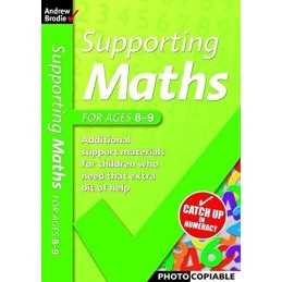 Supporting Maths for Ages 8-9 (Supporting Maths) by Brodie, Andrew Paperback The