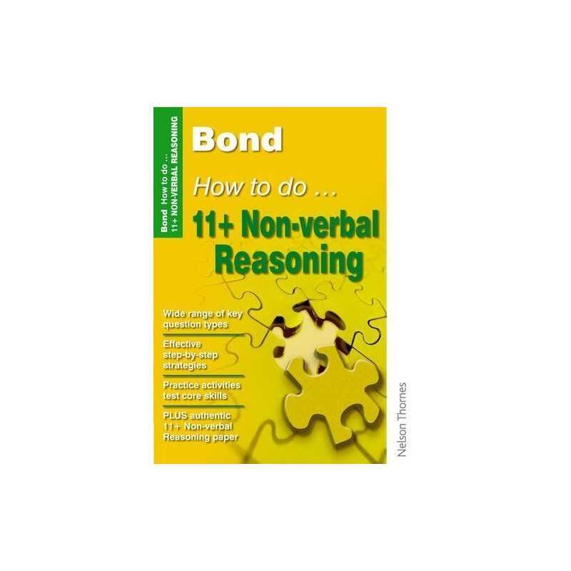 Bond How to do 11+ Non-Verbal Reasoning New Edit... by Alison Primrose Paperback