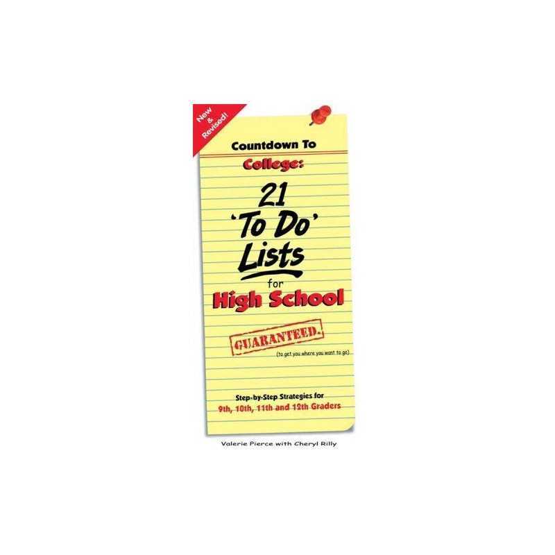 Countdown to College: 21 to-do List..., Rilly, Cheryl