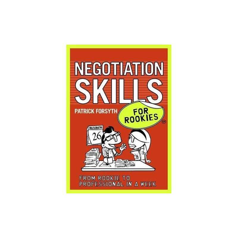 Negotiation Skills for Rookies by Patrick Forsyth Paperback Book  Fast