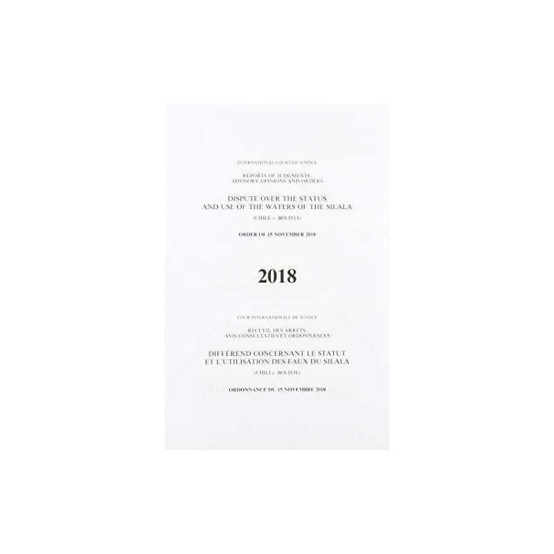 Dispute over the status and use of ..., International C