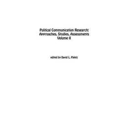 Political Communication Research: App..., Paletz, David