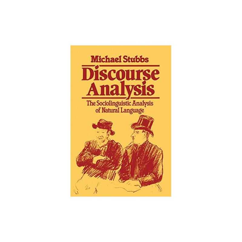 Discourse Analysis: The Sociolingui..., Stubbs, Michael