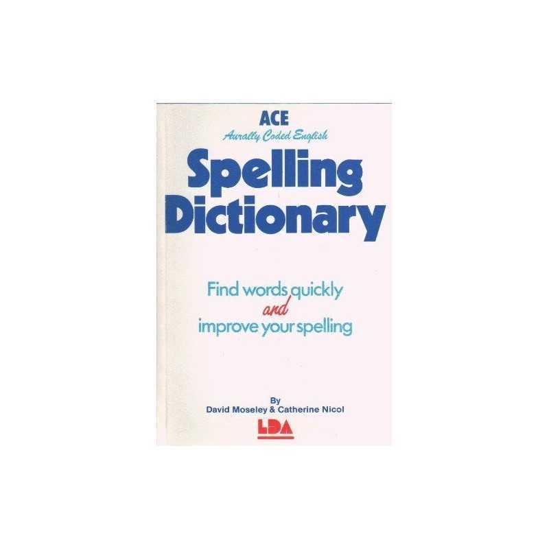 A. C. E. Spelling Dictionary by Catherine Nicol Paperback Book  Fast