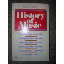 History of Music (College Outline) by Miller, Hugh M. Paperback Book