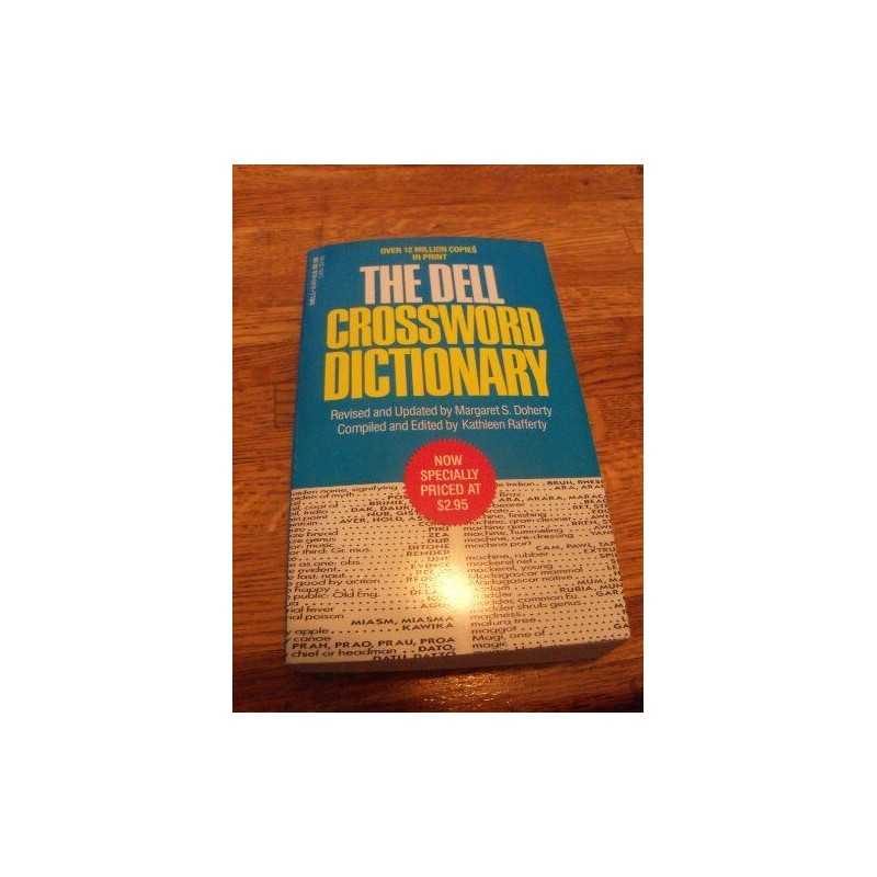 The dell Crossword Dictionary, Rafferty, Kathleen