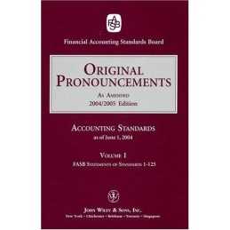 Original Pronouncements: As Amended..., Financial Accou