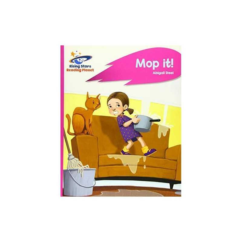 Reading Planet - Mop it! - Pink A: R..., Steel, Abigail