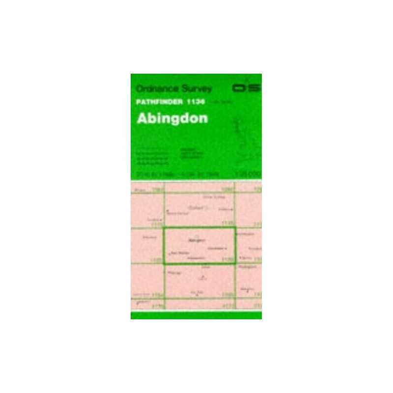 Abingdon (Sheet 1136 (SU49/59)) (Pathfin... by Ordnance Survey Sheet map, folded