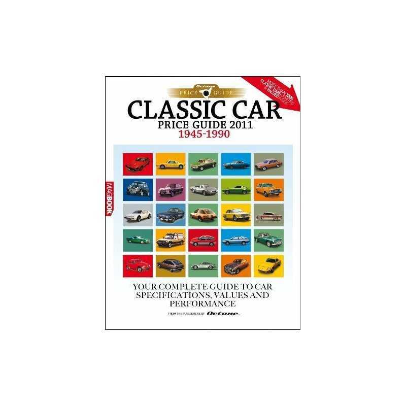 Classic Car Price Guide 2011 MagBook by Octane Paperback Book  Fast