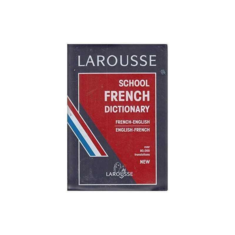 Larousse School French Dictionary Paperback Book