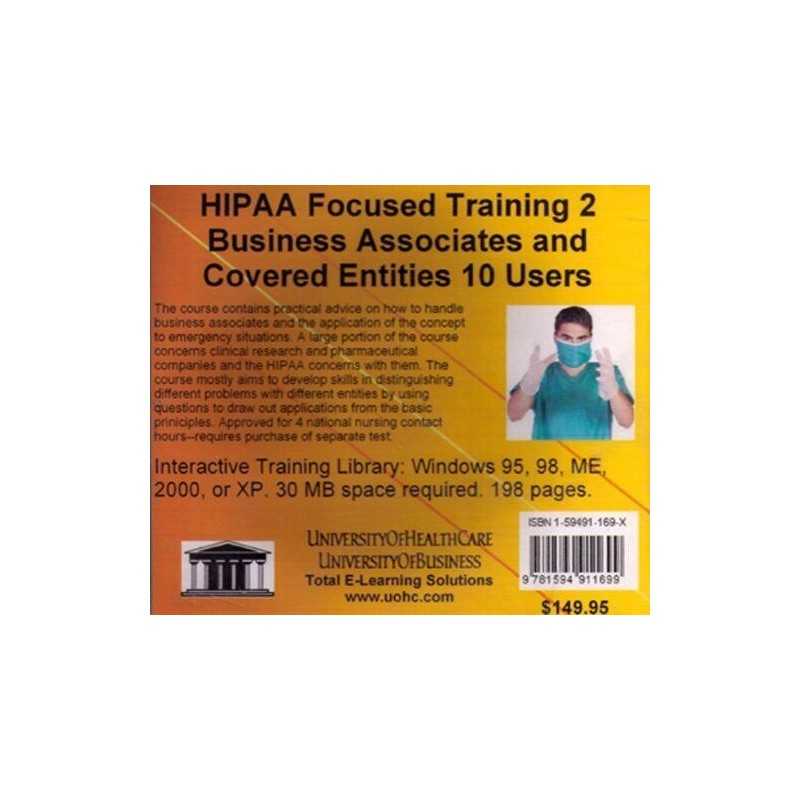 HIPAA Focused Training, 10 Users: Busi..., Farb, Daniel