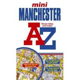 Manchester Mini Street Atlas (A-Z Street At... by Geographers A-Z Map Paperback