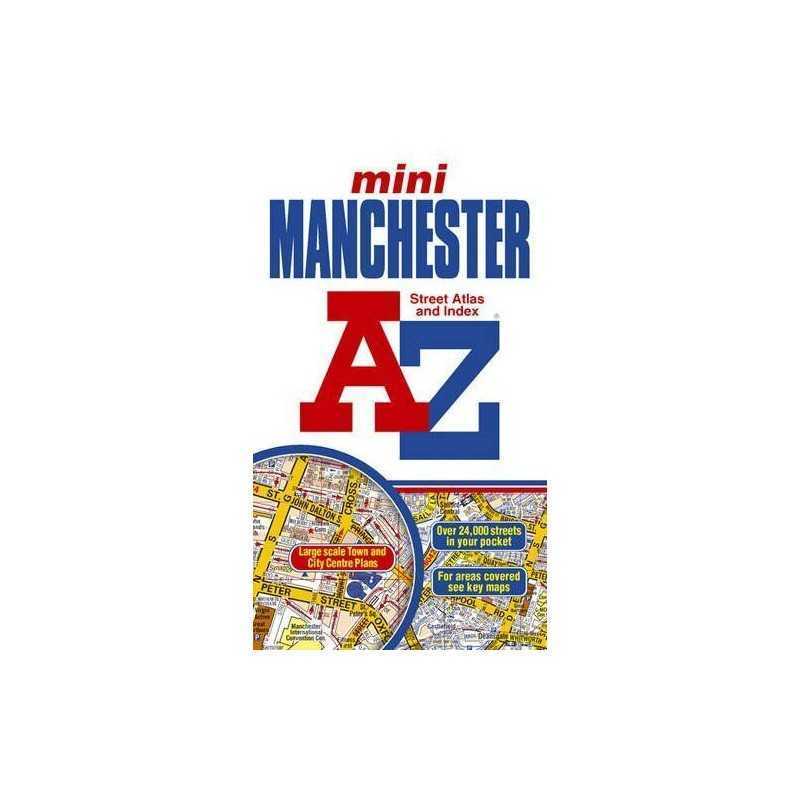 Manchester Mini Street Atlas (A-Z Street At... by Geographers A-Z Map Paperback
