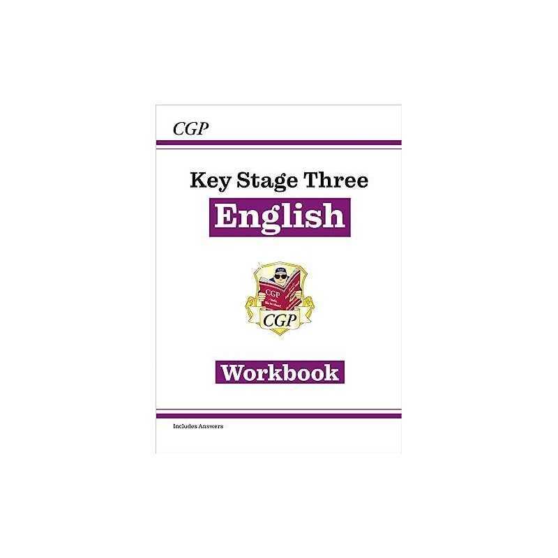 KS3 English Workbook (with answers): superb for home l... by CGP Books Paperback
