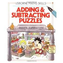 Adding and Subtracting Puzzles (Usborne Mathematic... by Round, Graham Paperback