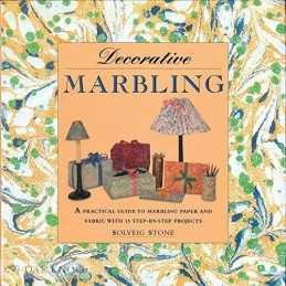 Decorative Marbling by Stone, Solveig Hardback Book