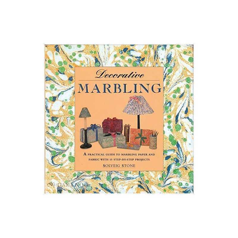 Decorative Marbling by Stone, Solveig Hardback Book
