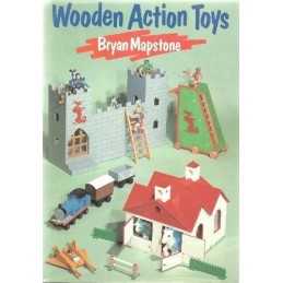 Wooden Action Toys by Bryan Mapstone Hardback Book