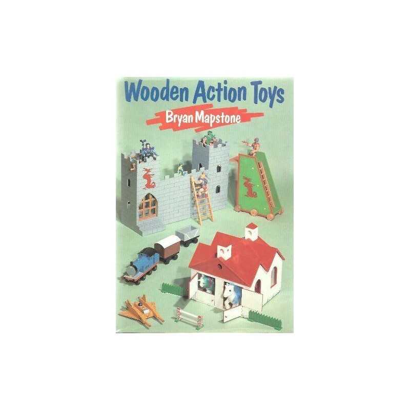 Wooden Action Toys by Bryan Mapstone Hardback Book