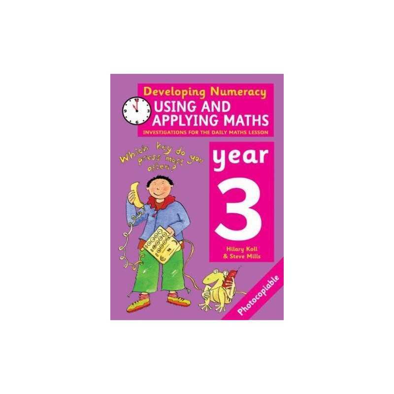 DN:Using and Applying Maths Year 3 Developing Numer... by Mills, Steve Paperback