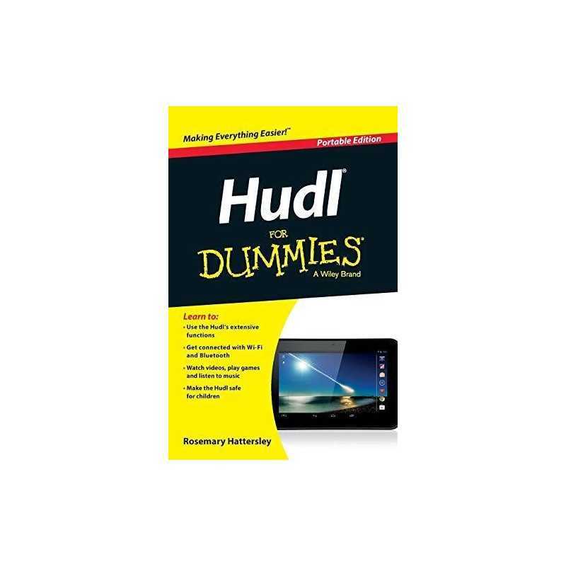 Hudl for Dummies (For Dummies (Computers)) by Rosemary Hattersley Book