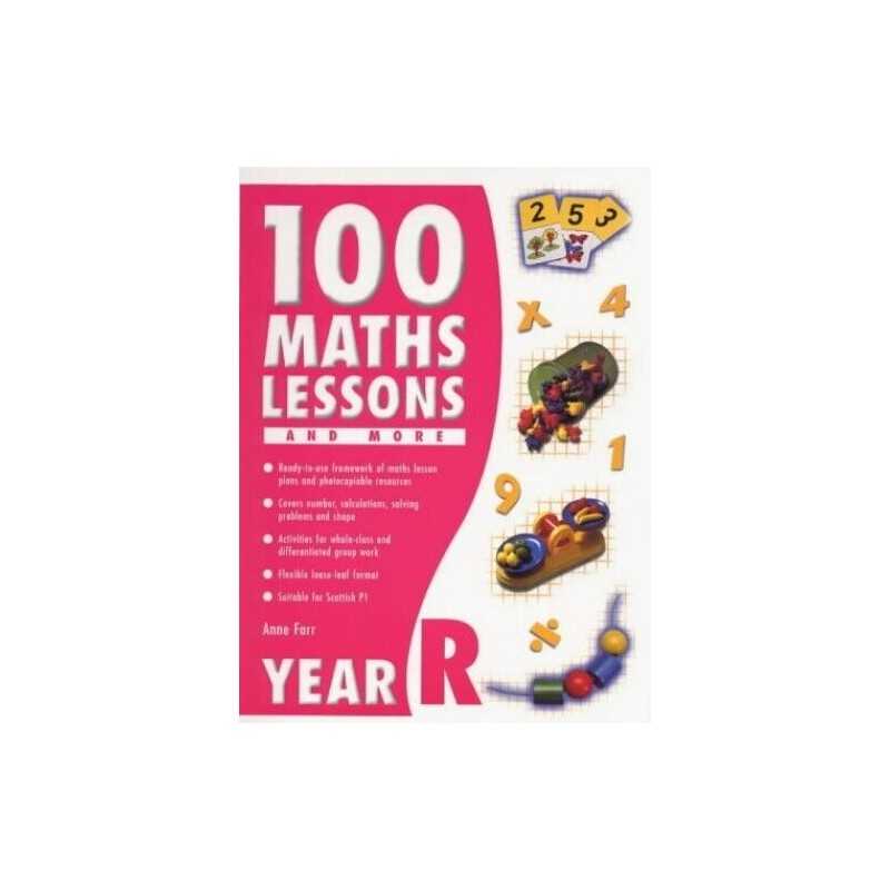 100 Maths Lessons and More for Reception (100 Maths L... by Farr, Anne Paperback