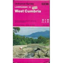 Landranger Maps: West Cumbria Sheet 89 (... by Ordnance Survey Sheet map, folded