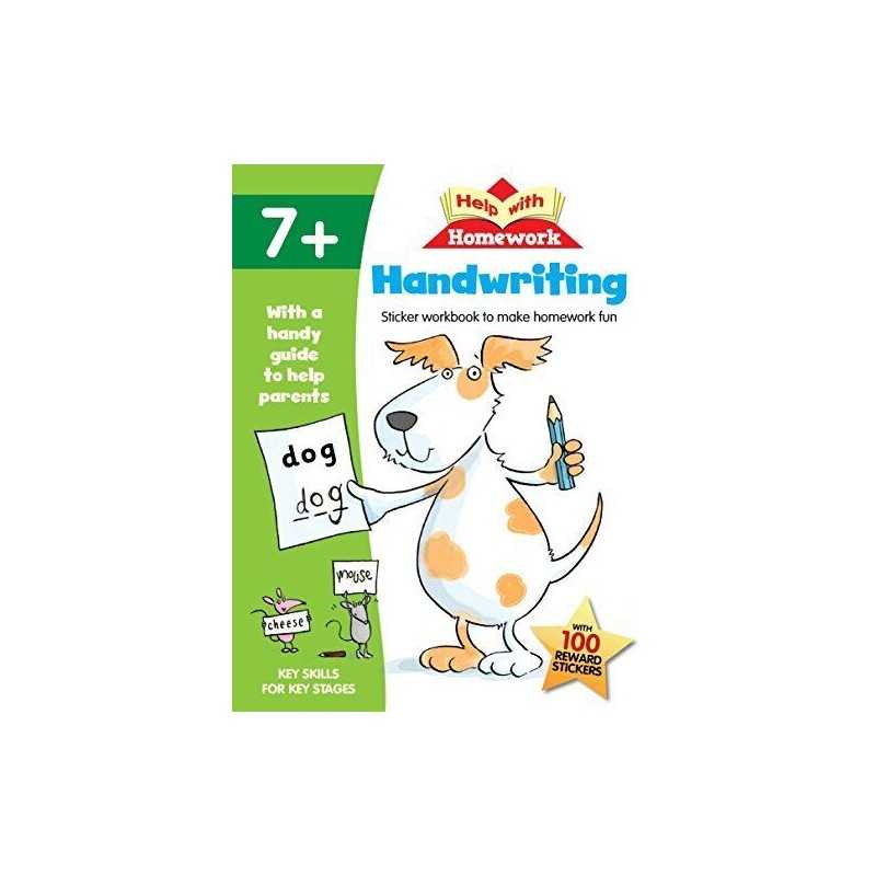 Help with Homework Handwriting 7+ by Help with Homework Book