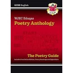 New GCSE English Literature WJEC Eduqas Anthology Poetry Guide -... by CGP Books